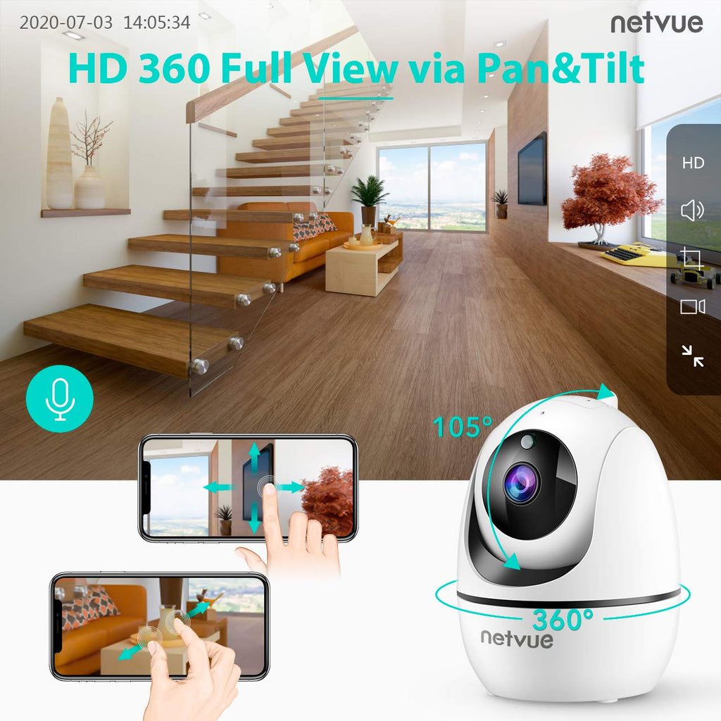 Netvue 1080p best sale camera